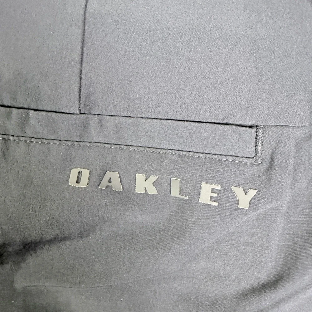 Oakley Mens Regular Fit Performance Shorts Black Size 36 Golf Activewear